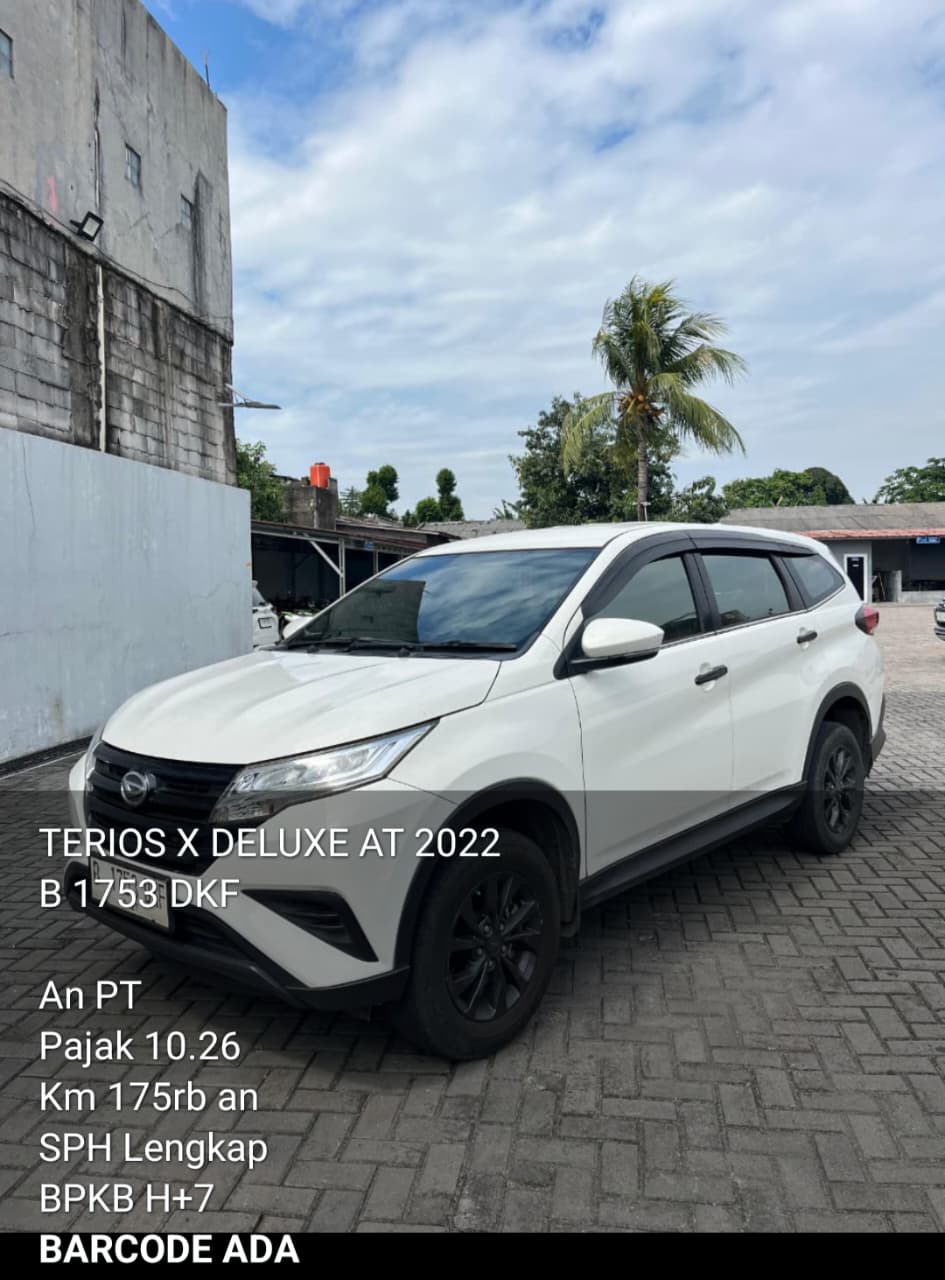 Daihatsu Terios X Deluxe AT 2022 Putih